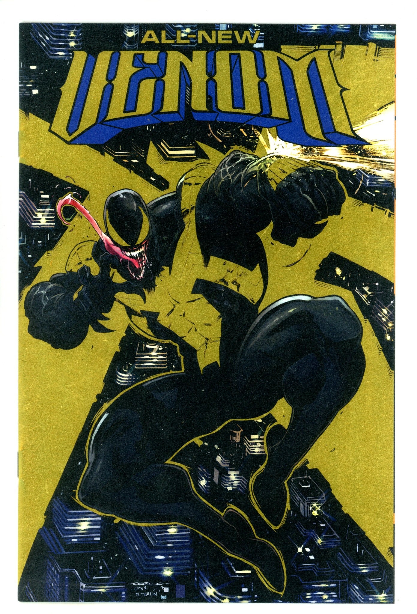 All-New Venom 1 Coello Gold Foil Variant (2024)