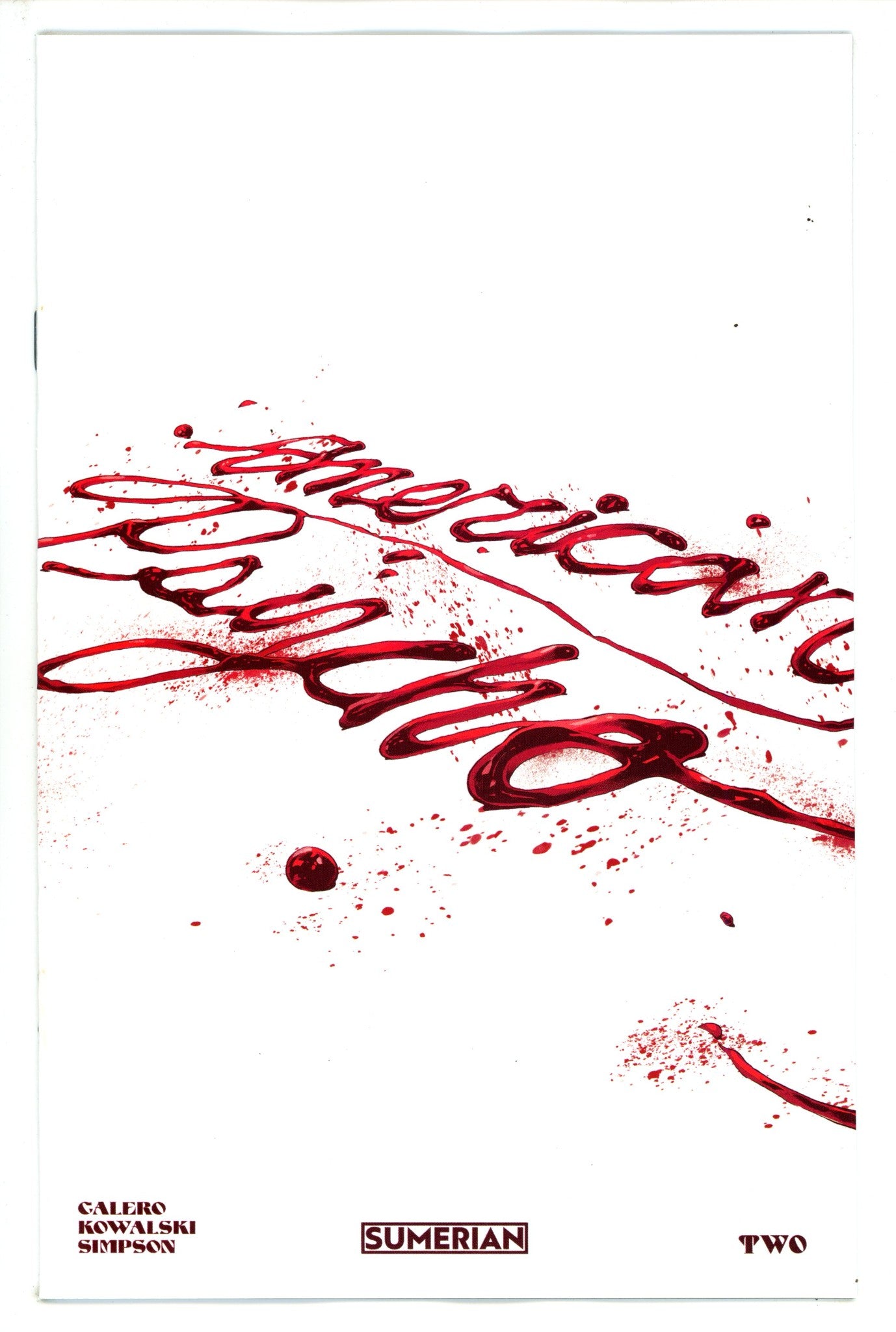 American Psycho 2 Walter Incentive Variant NM (2023)