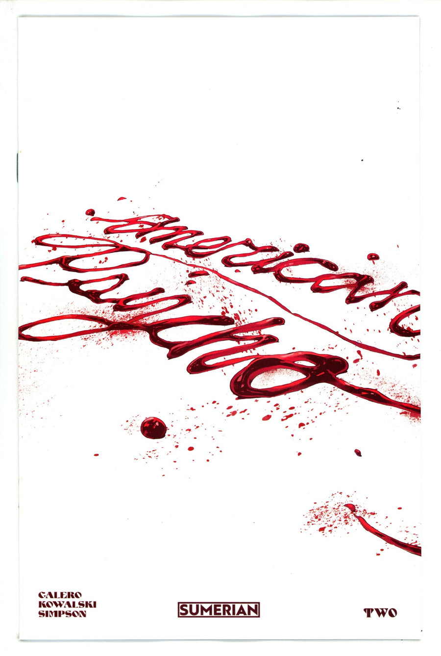 American Psycho 2 Walter Incentive Variant NM (2023)