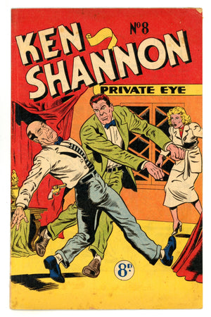 Ken Shannon 8 VG/FN (5.0) (1952) 
