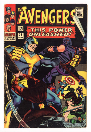The Avengers Vol 1 29 FN (6.0) (1966) 