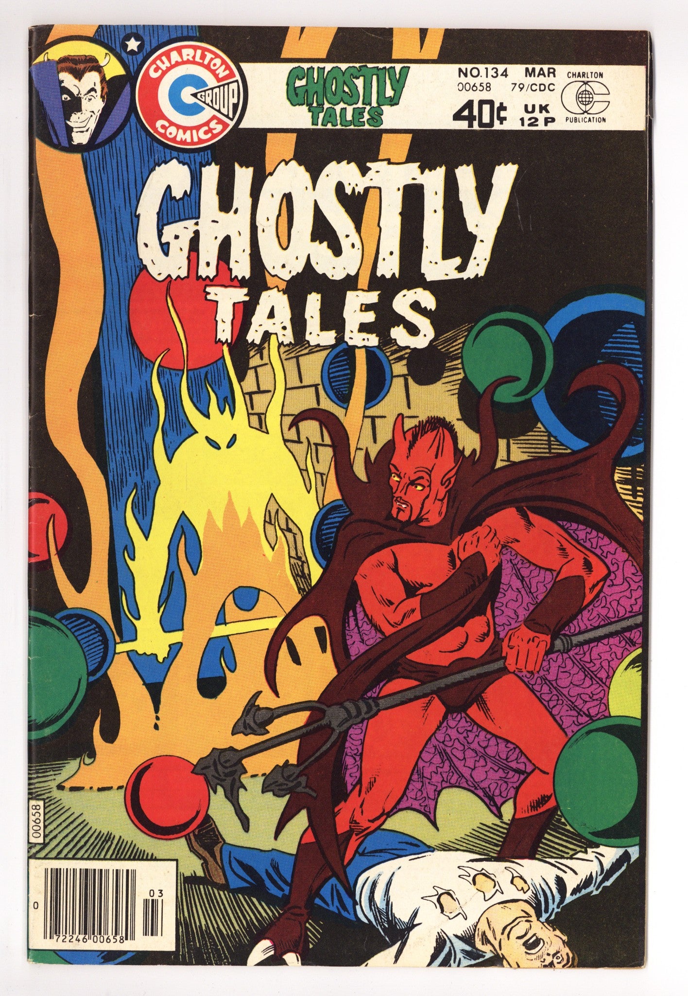 Ghostly Tales 134 Mid Grade (1979) 