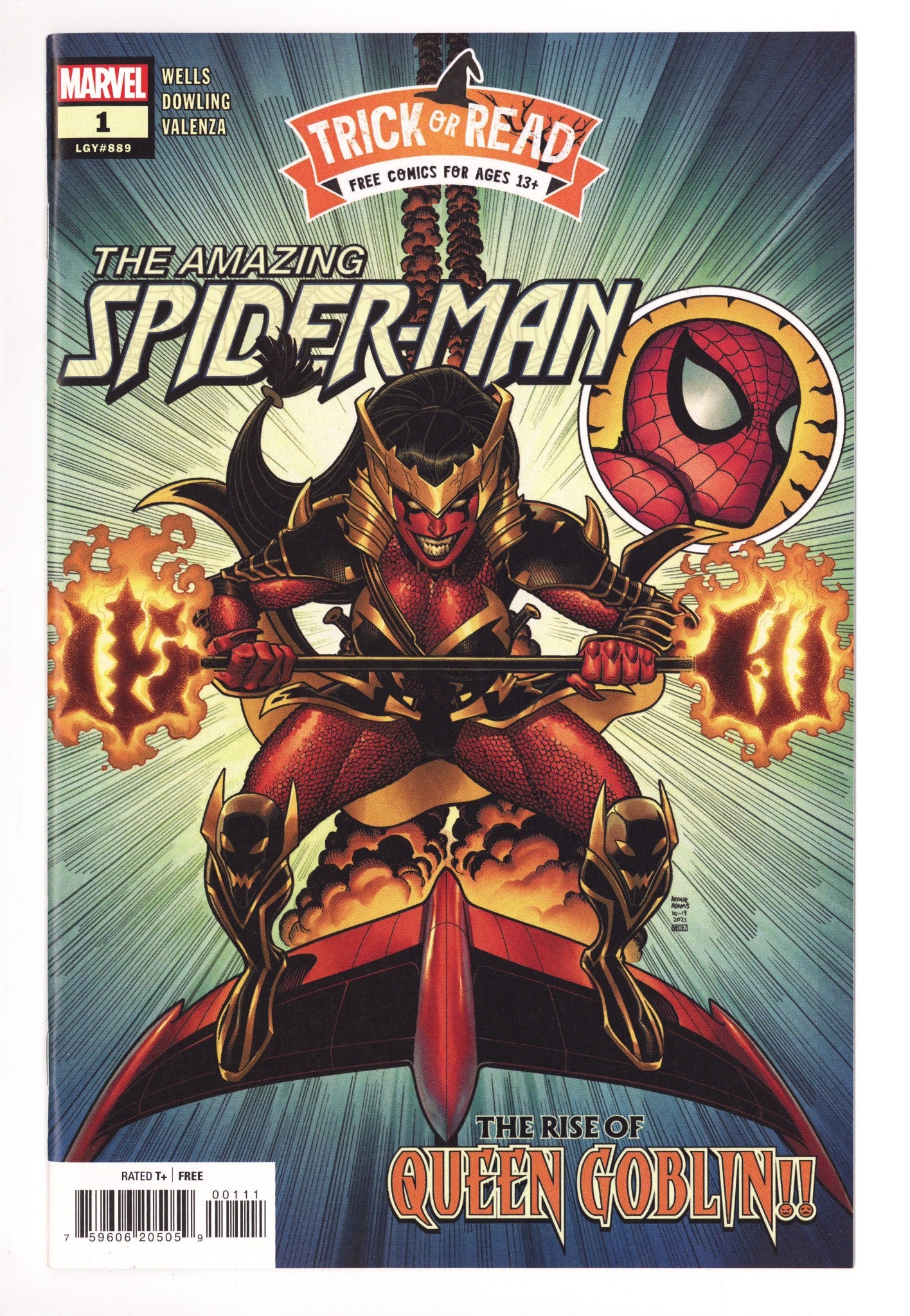 Amazing Spider-Man Halloween Trick-or-Read 1 (889) High Grade (2022) 