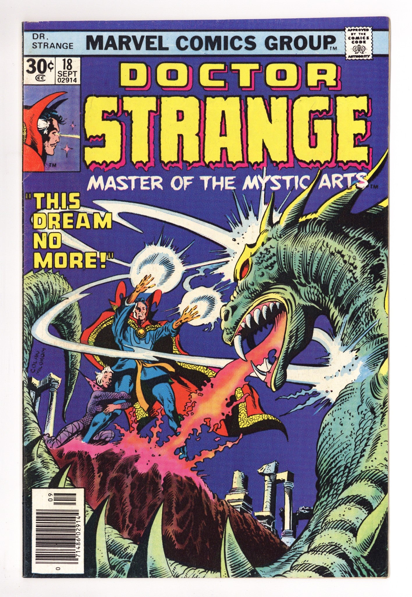 Doctor Strange Vol 2 18 Low Grade (1976) 