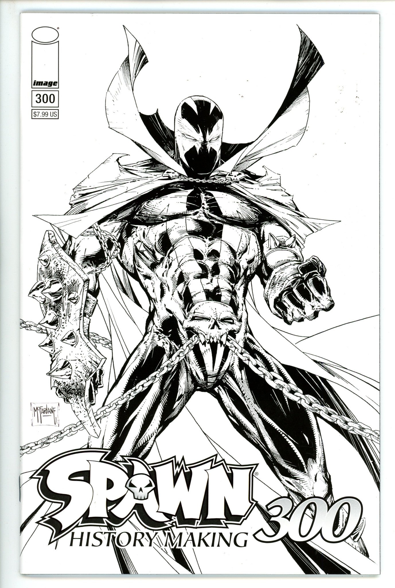 Spawn 300 Mcfarlane B&W Variant (2019)