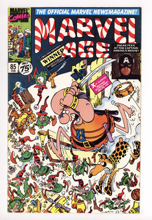 Marvel Age 85 High Grade (1990)