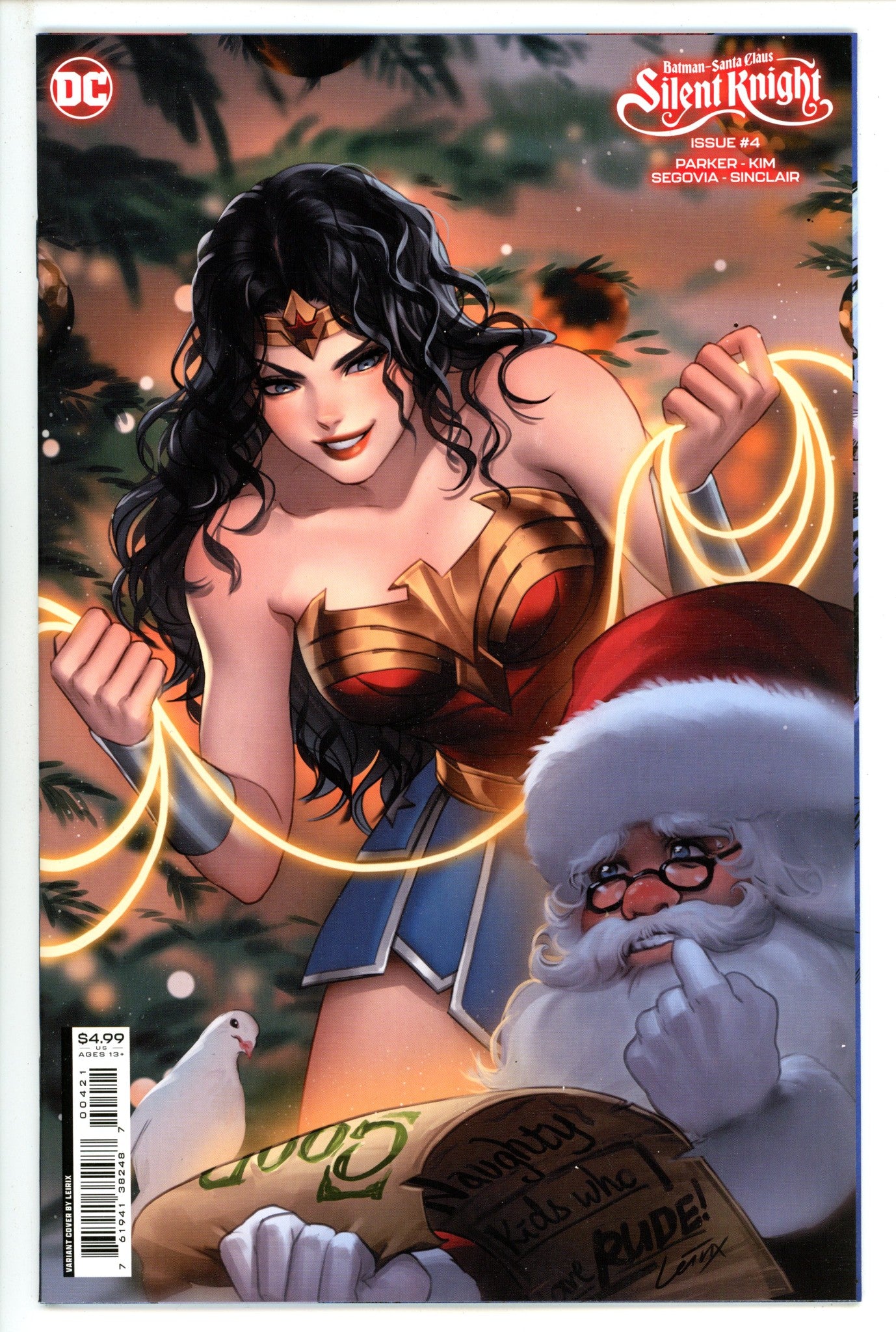 Batman Santa Claus Silent Knight 4 Li Variant (2023)