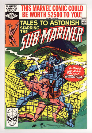 Tales to Astonish Vol 2 10 Mid Grade (1980)
