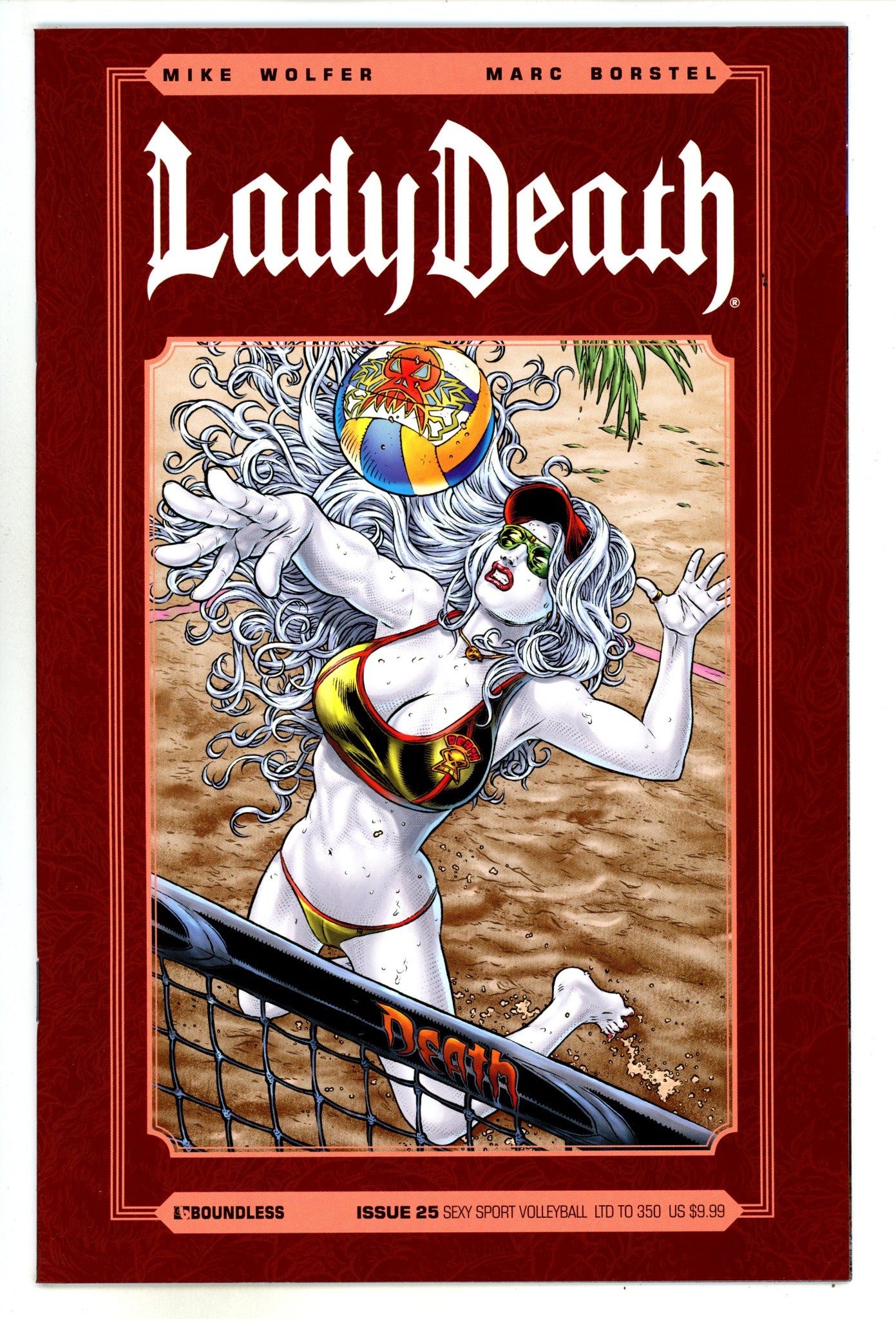 Lady Death 25 NM (9.4) (2015) Ryp Variant 