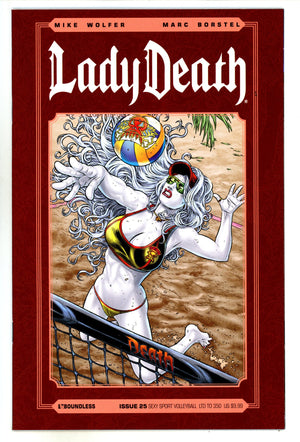 Lady Death 25 NM (9.4) (2015) Ryp Variant