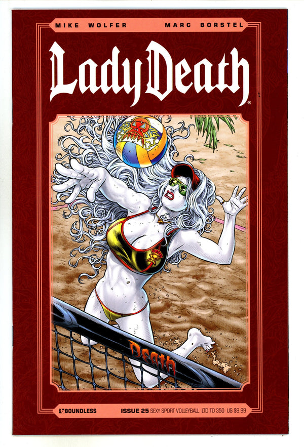 Lady Death 25 NM (9.4) (2015) Ryp Variant