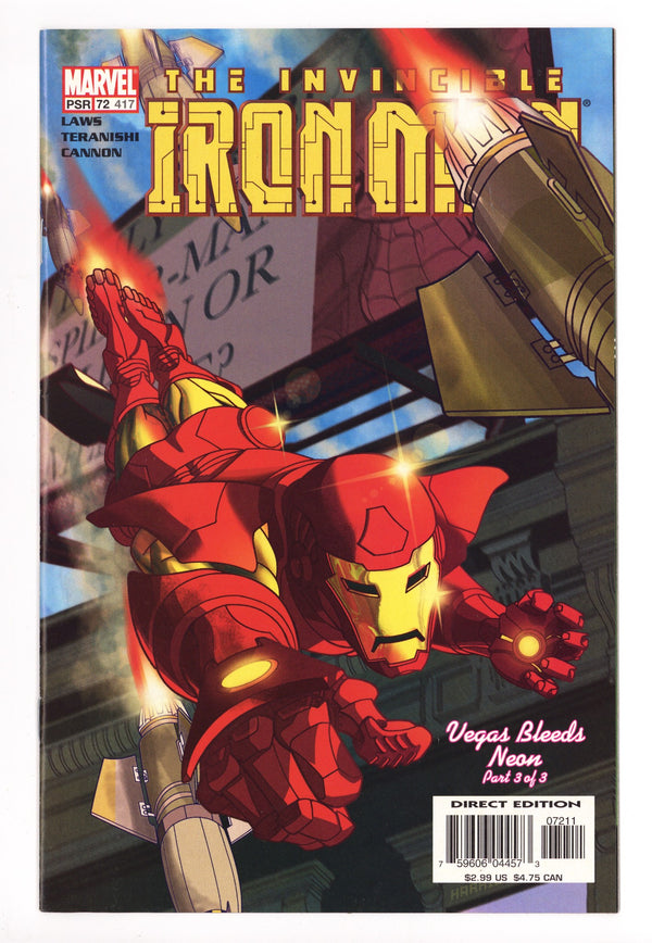 Iron Man Vol 3 72 (417) High Grade (2003)