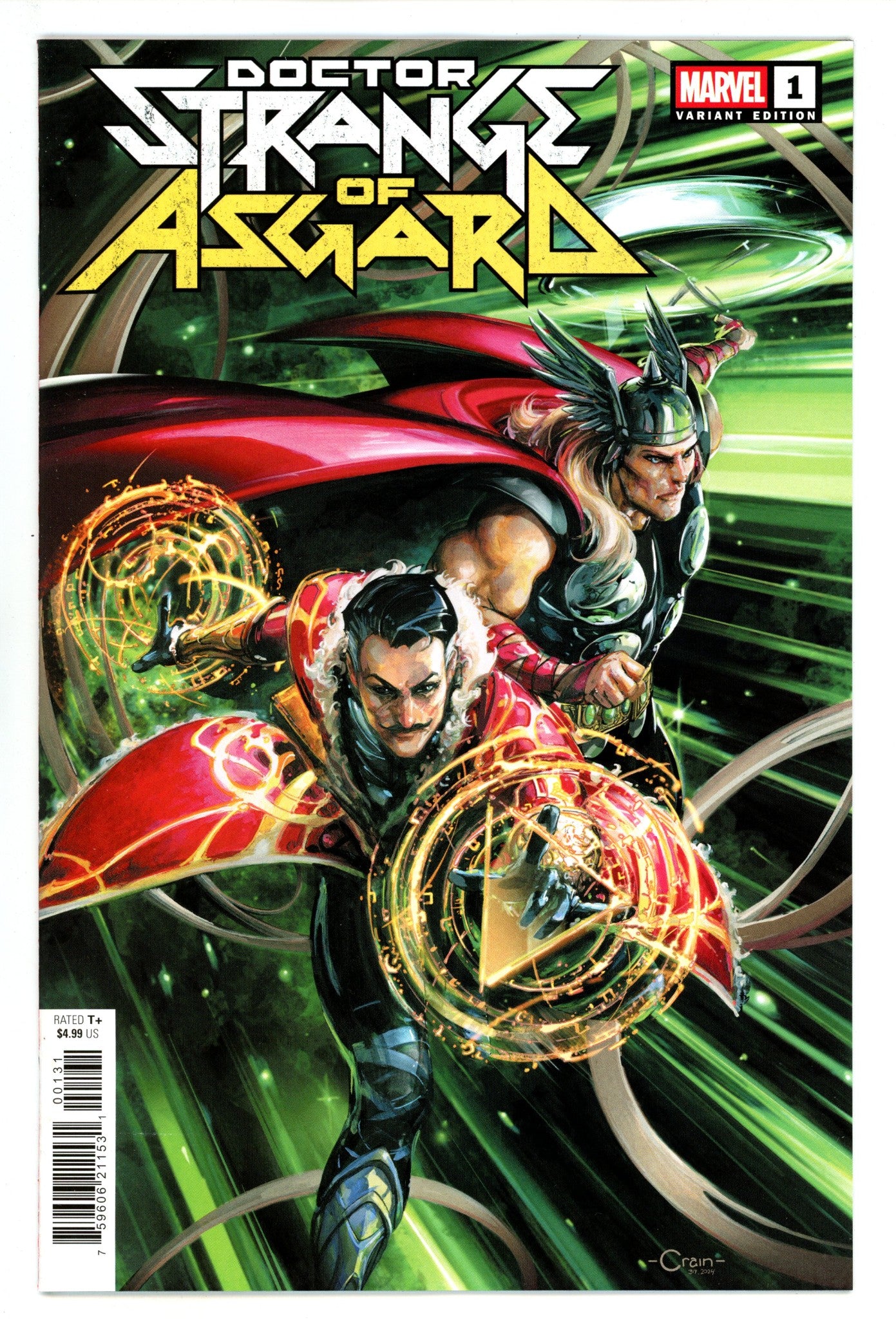Doctor Strange Of Asgard 1 Crain Variant (2025)