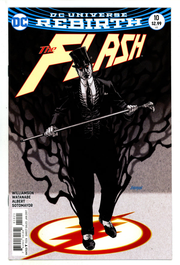The Flash Vol 5 10 High Grade (2017) Johnson Variant