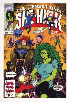 The Sensational She-Hulk 17 Mid Grade (1990)
