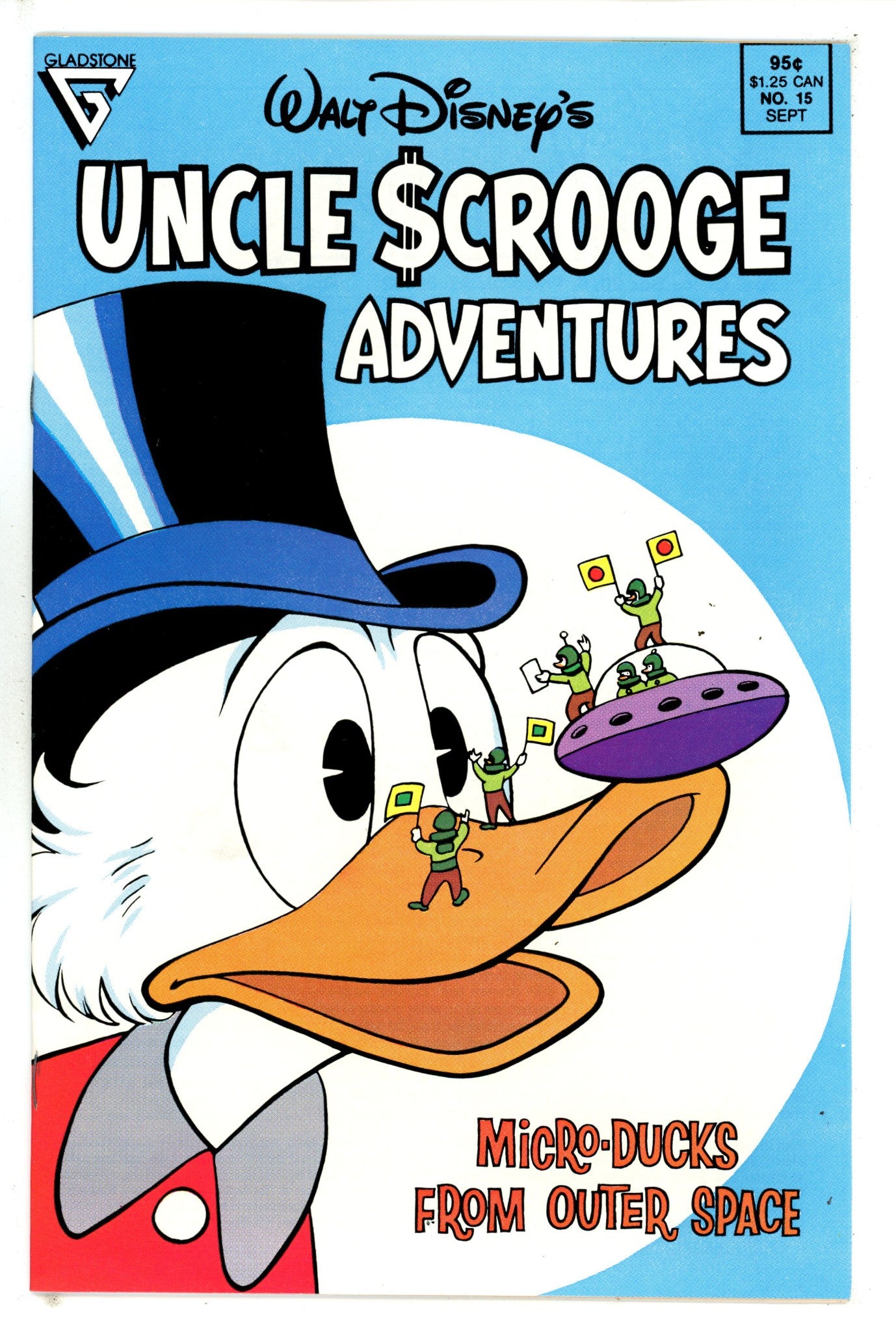 Walt Disney's Uncle Scrooge Adventures 15 VF (1989)