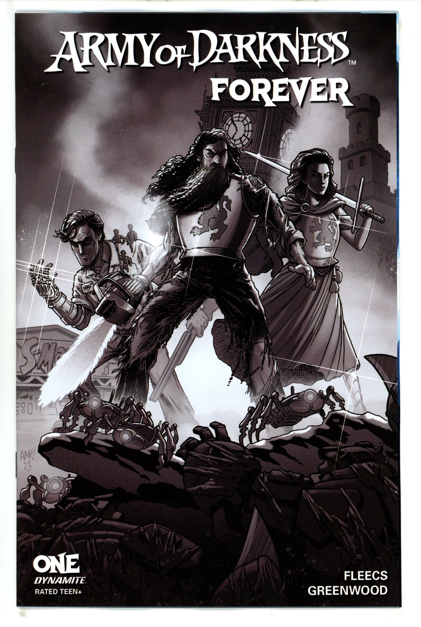 Army of Darkness Forever 1 Fleecs B&W Incentive Variant (2023)
