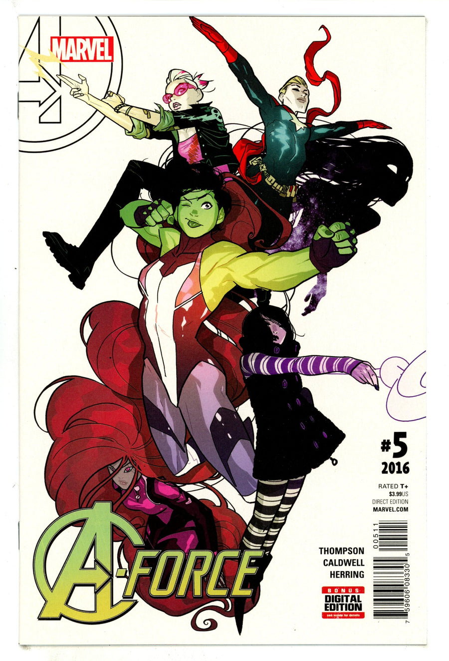A-Force Vol 2 5 High Grade (2016) 