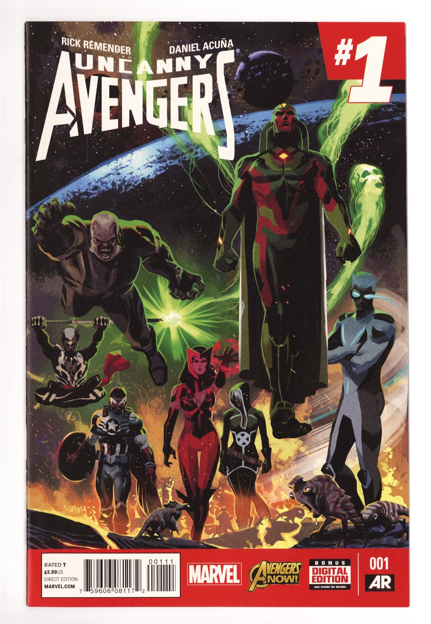 Uncanny Avengers Vol 2 1 High Grade (2015) 