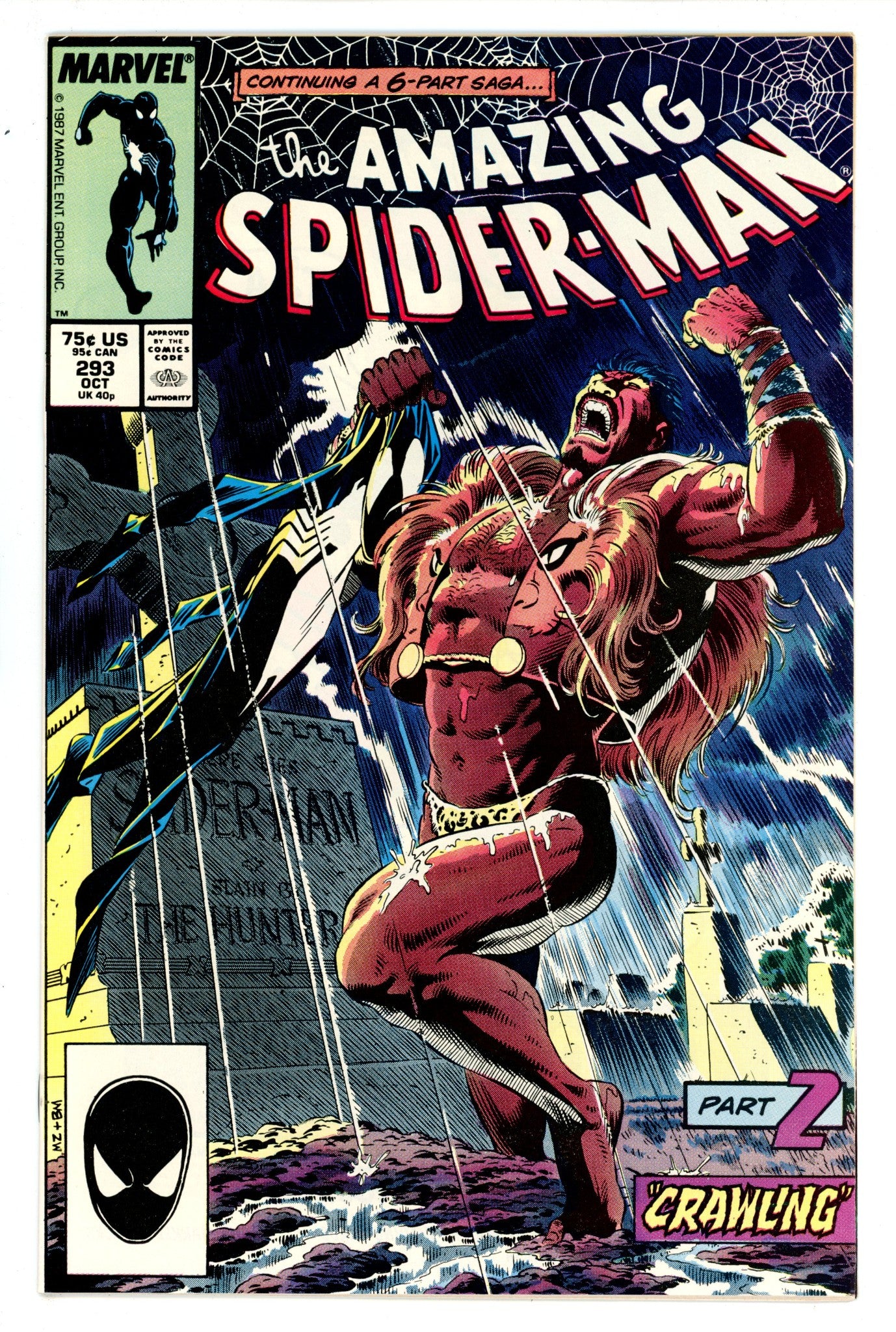 The Amazing Spider-Man Vol 1 293 VF+ (8.5) (1987) 