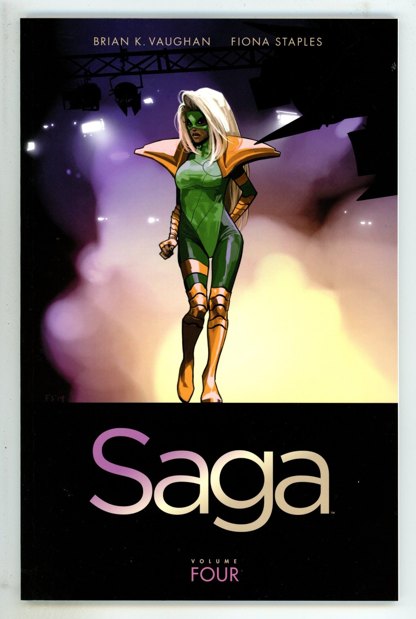 Saga TPB Vol 4   High Grade 2nd Print  (2015)       