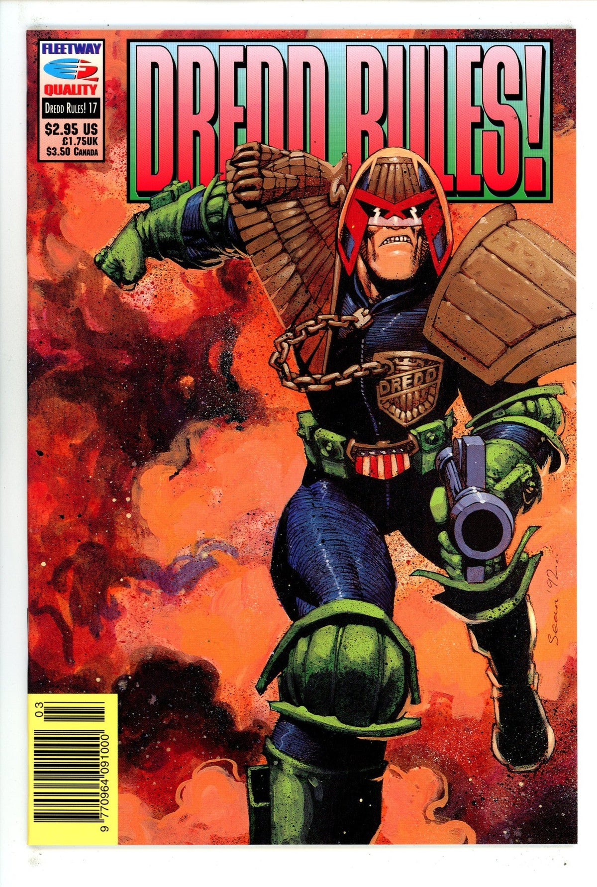 Dredd Rules!   17  High Grade   (1993)