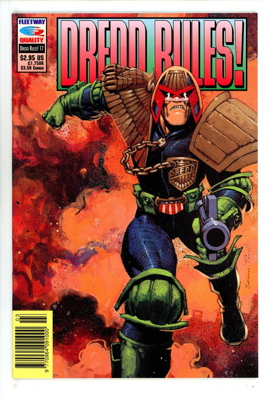 Dredd Rules!   17  High Grade   (1993)