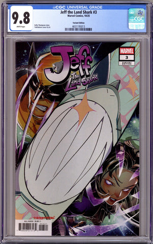 Jeff the Land Shark 3 CGC 9.8 (NM/M) (2025) Tokitokoro Variant 