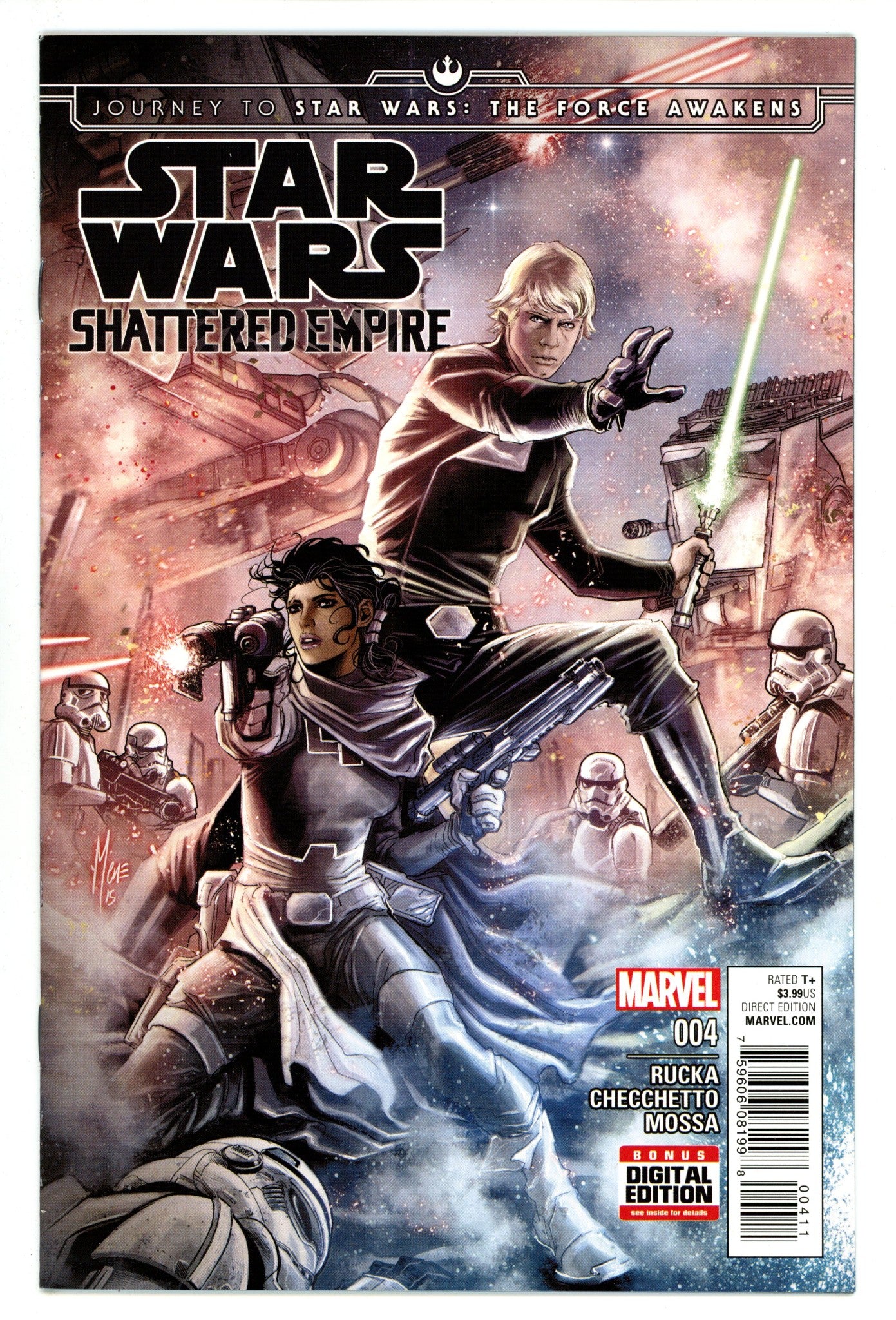 Journey to Star Wars: The Force Awakens - Shattered Empire 4 High Grade (2015) 