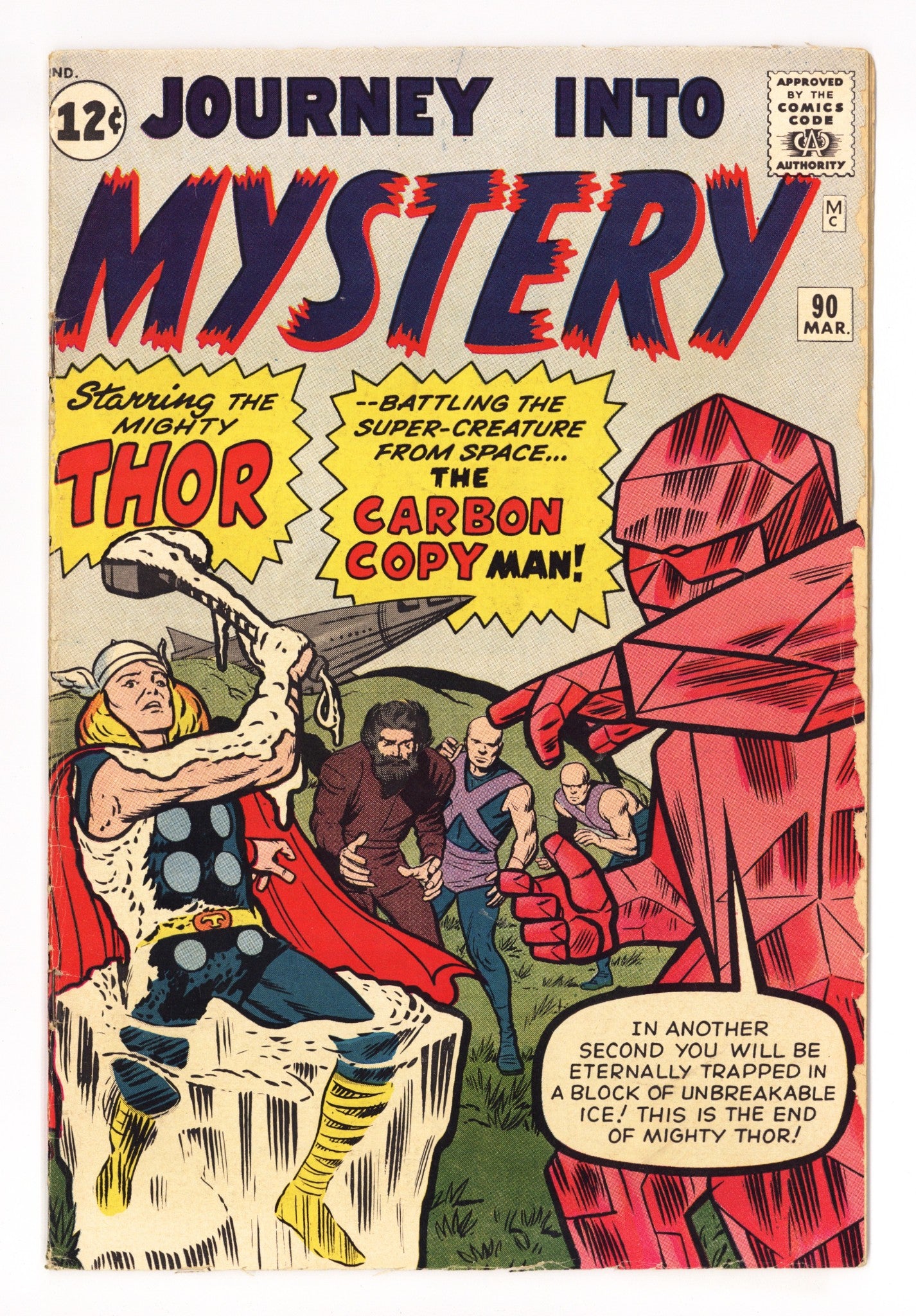 Journey into Mystery Vol 1 90 VG (4.0) (1963)