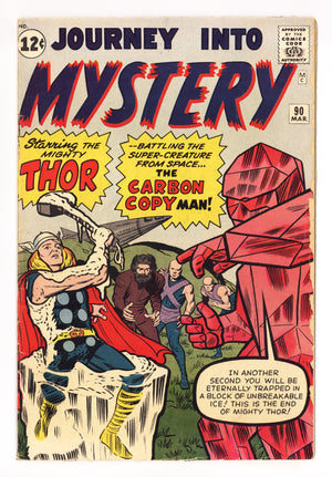 Journey into Mystery Vol 1 90 VG (4.0) (1963)