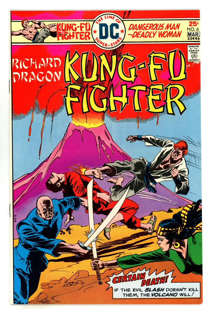 Richard Dragon, Kung-Fu Fighter 6 VF+ (8.5) (1976) 