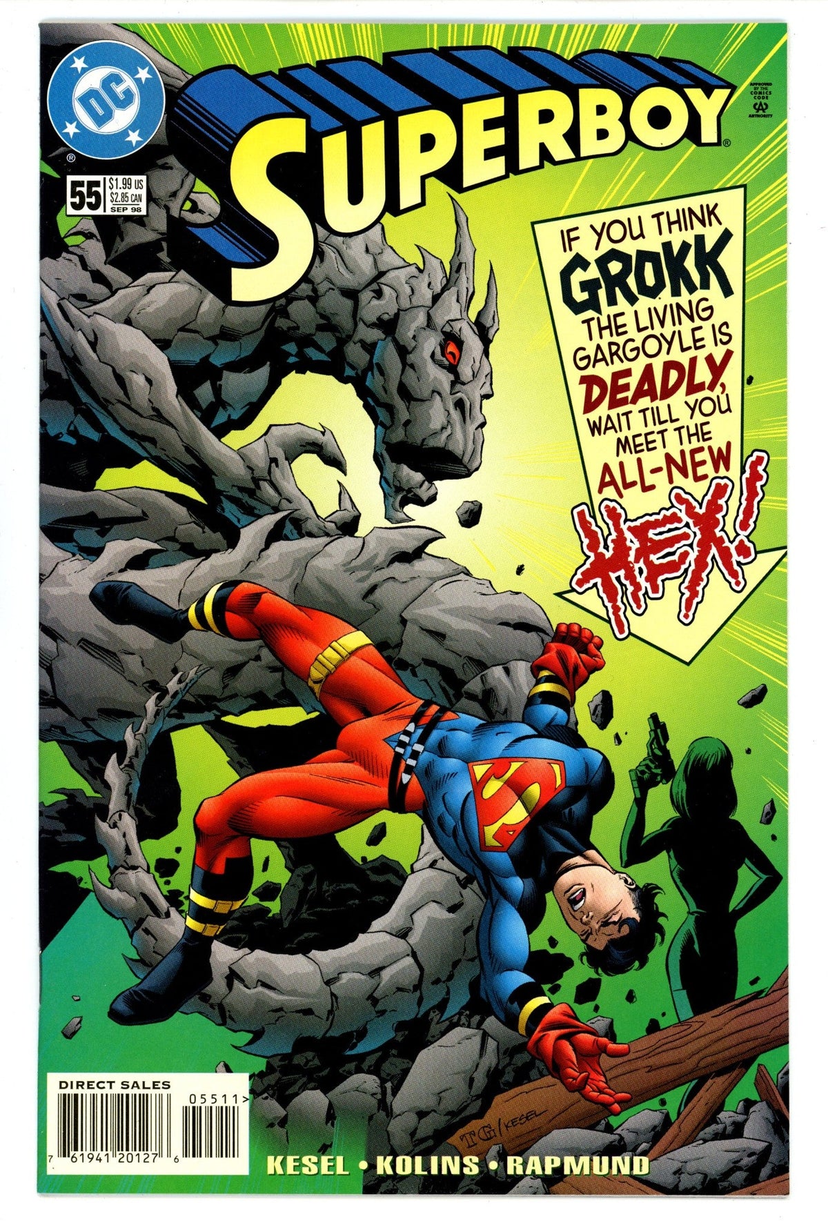 Superboy Vol 3 55  High Grade   (1998)