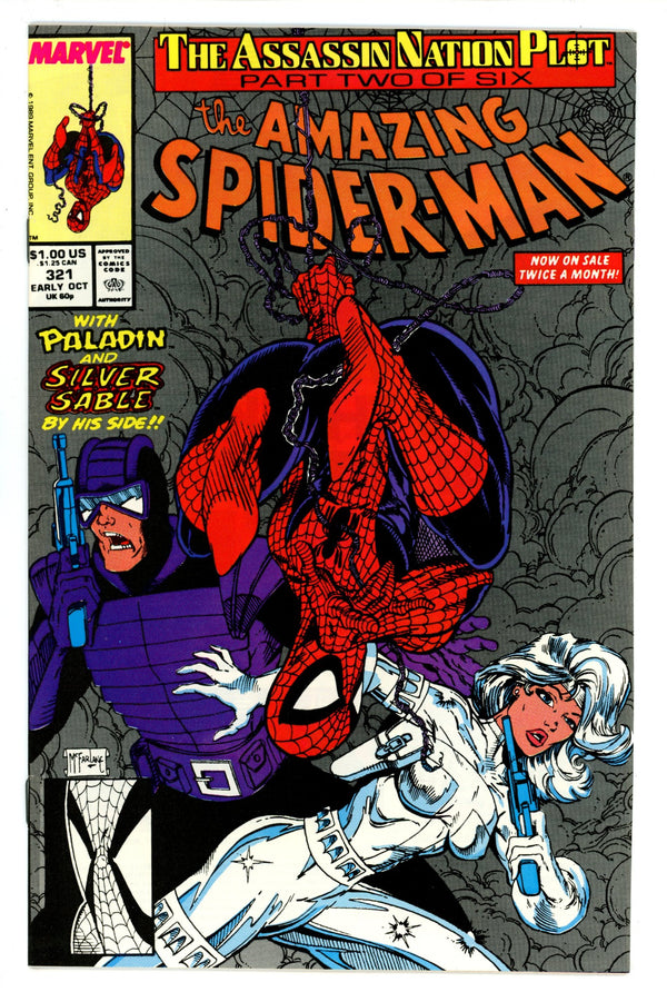The Amazing Spider-Man Vol 1 321 VF/NM (9.0) (1989)