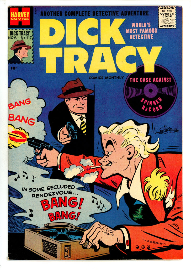 Dick Tracy 117 VF+ (8.5) (1957) 