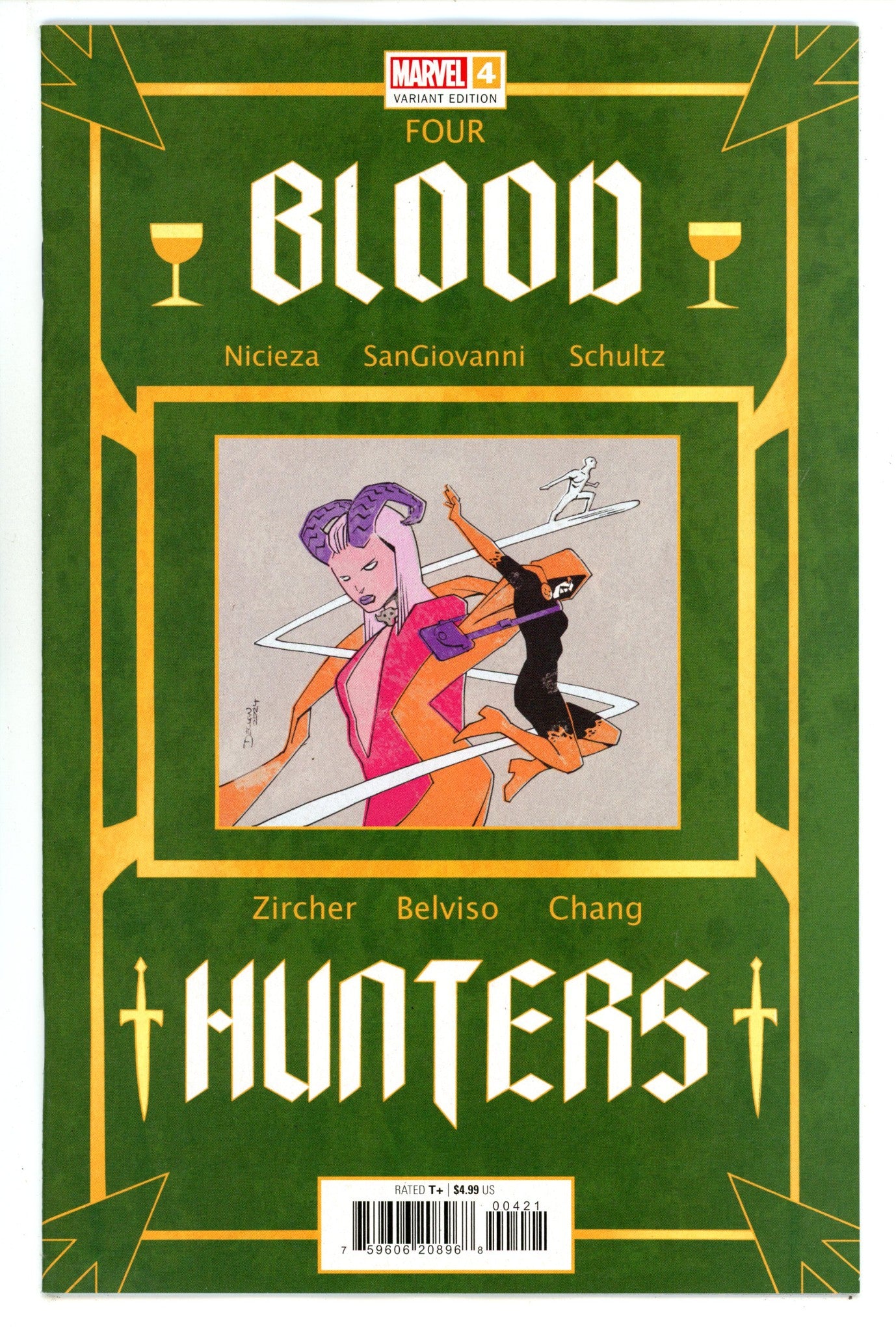 Blood Hunters 4 Shalvey Variant (2024)