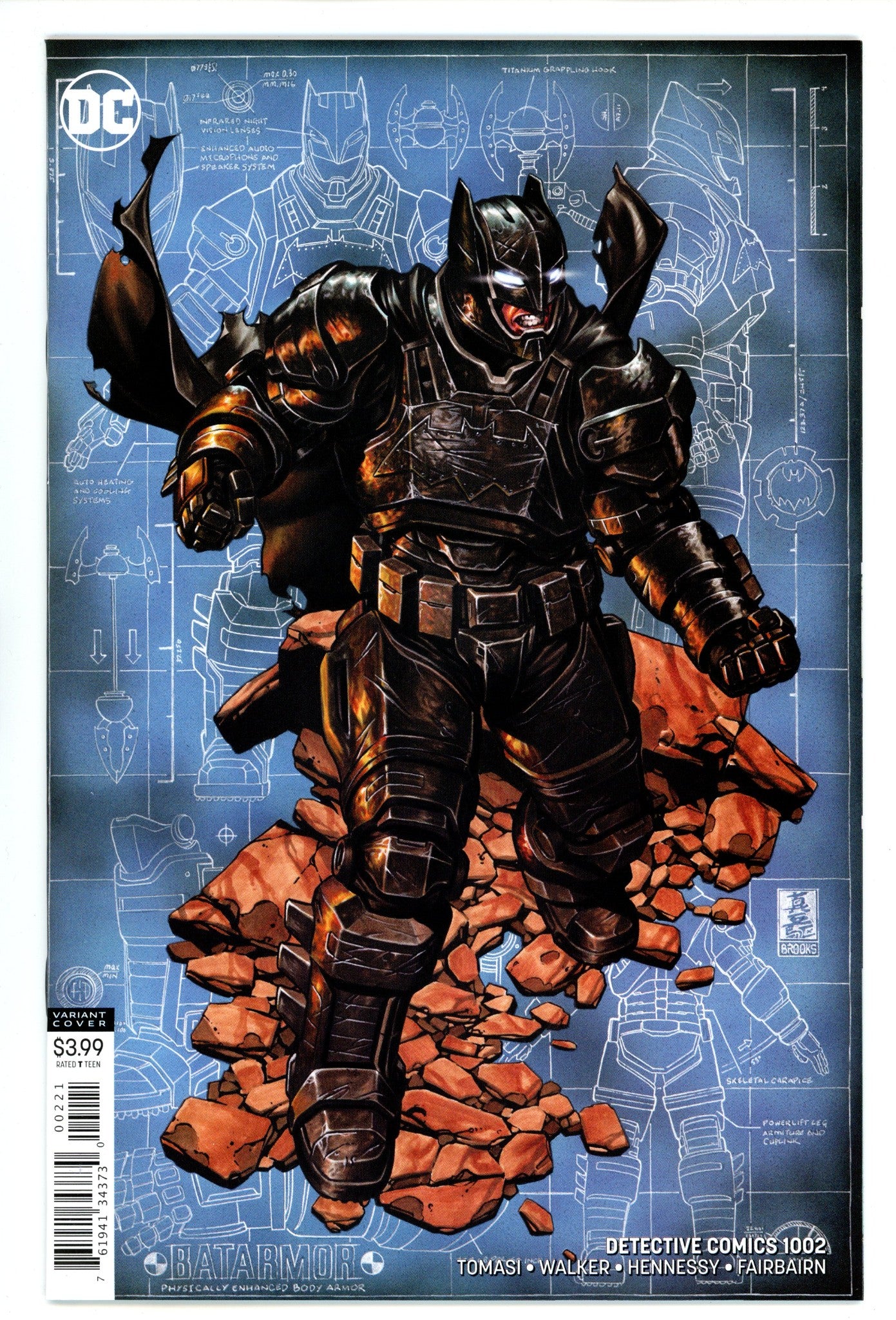 Detective Comics Vol 3 1002 High Grade (2019) Brooks Variant 