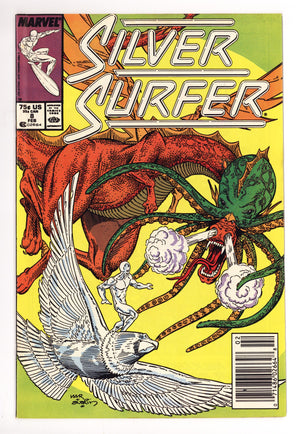 Silver Surfer Vol 3 8 High Grade (1988) Newsstand