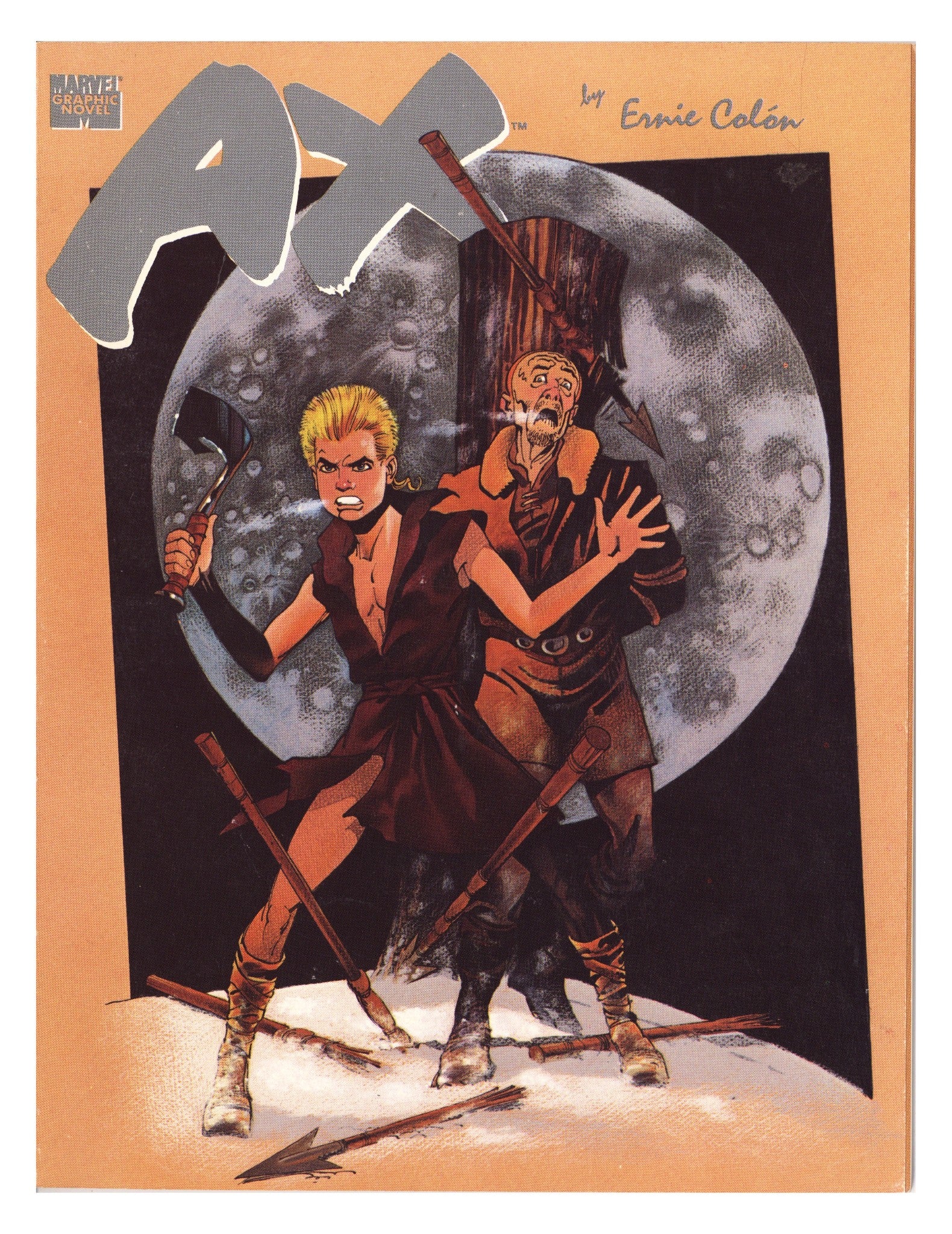 Marvel Graphic Novel 44 Mid Grade Ax (1989) 