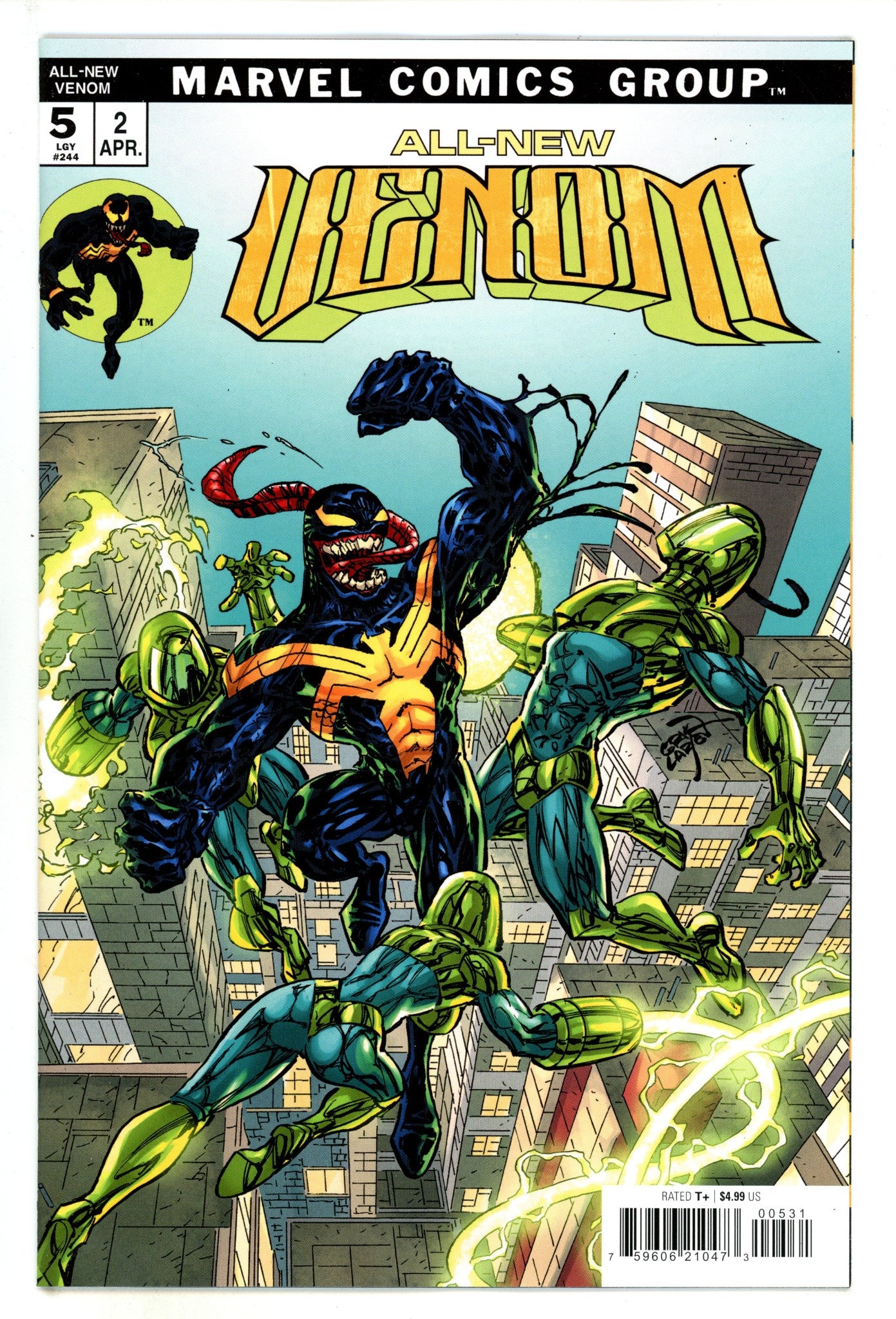 All-New Venom 5 Larsen Variant (2025)