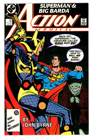 Action Comics Vol 1 592 VF+ (8.5) (1987)