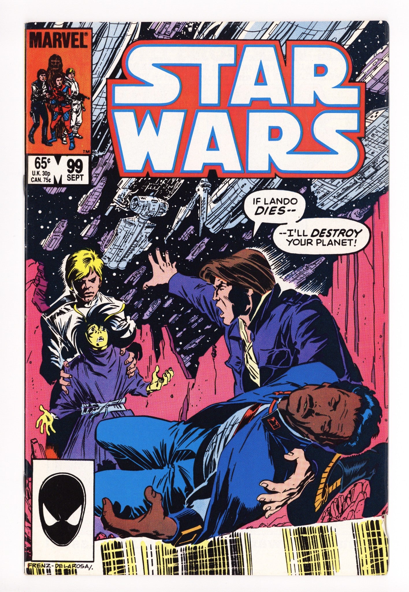 Star Wars Vol 1 99  VF- (7.5)   (1985)        
