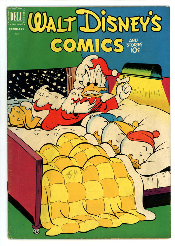 Walt Disney's Comics and Stories Vol 12 5 (137) VG/FN (5.0) (1952)