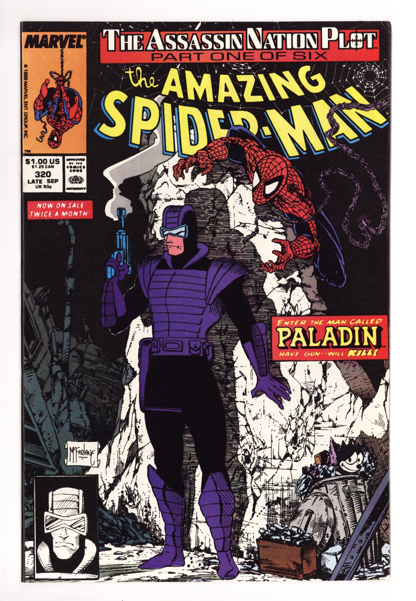 The Amazing Spider-Man Vol 1 320 NM- (9.2) (1989) 