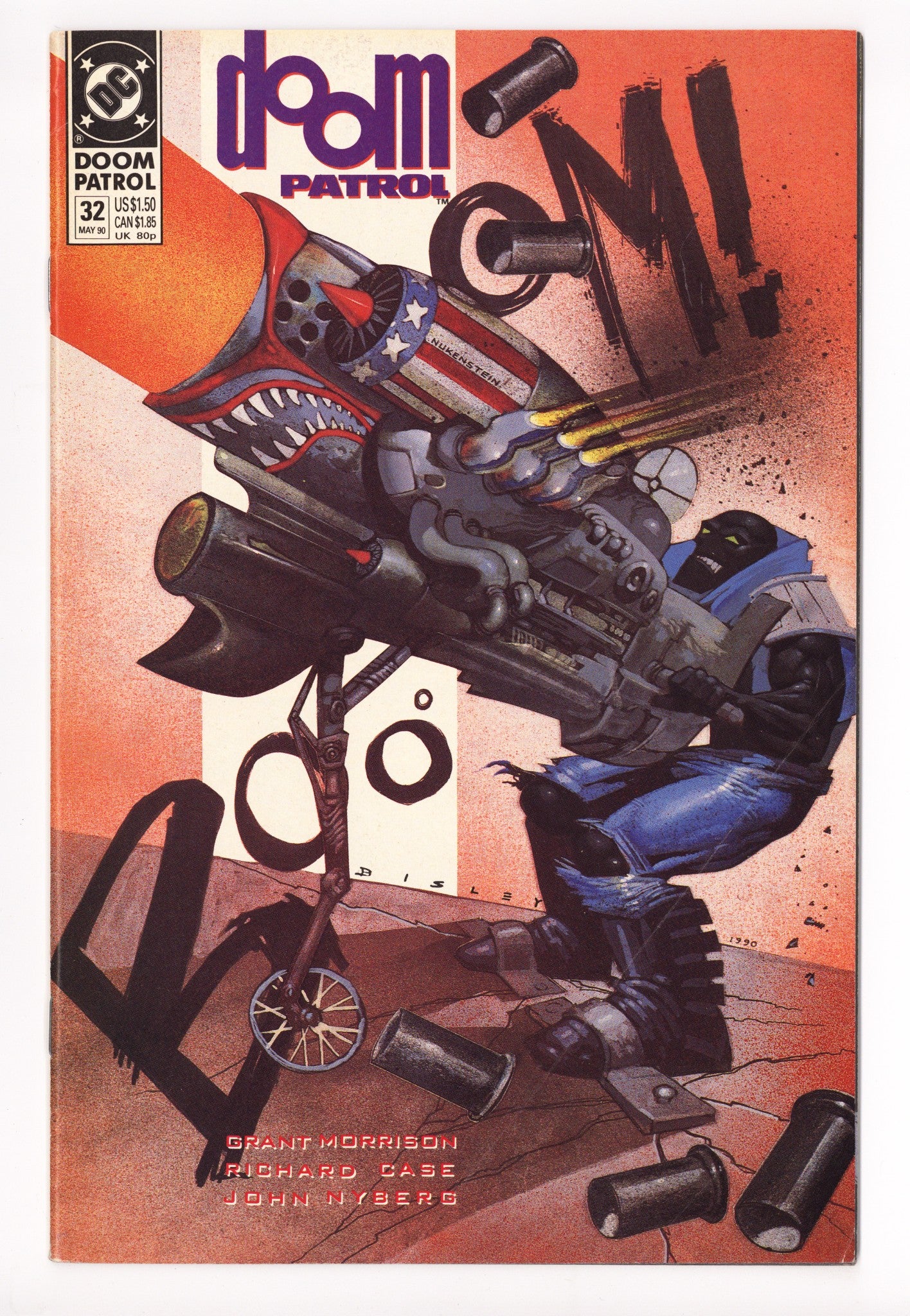 Doom Patrol Vol 2 32 Mid Grade (1990) 