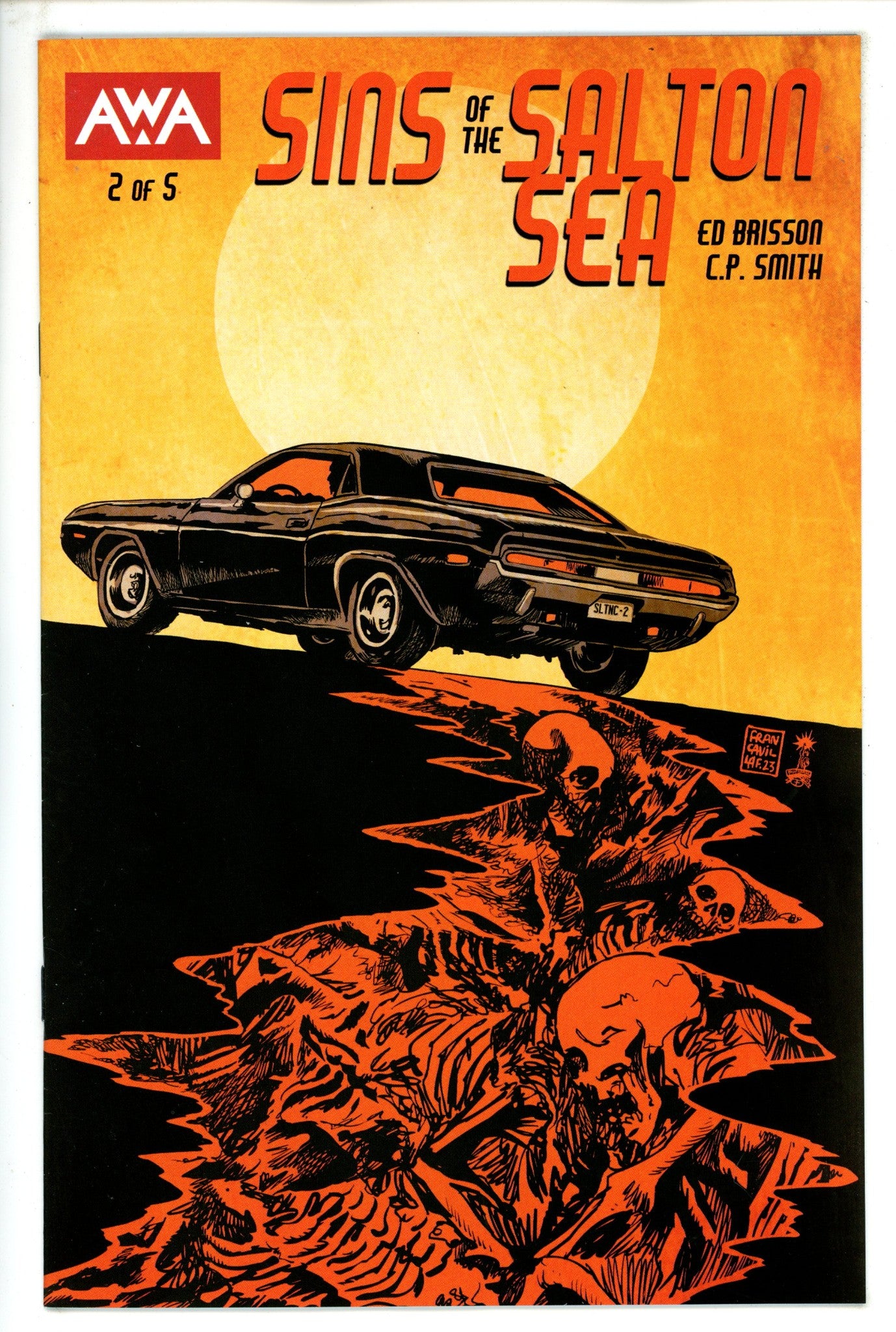 Sins Of The Salton Sea 2 Francavilla Variant (2023)