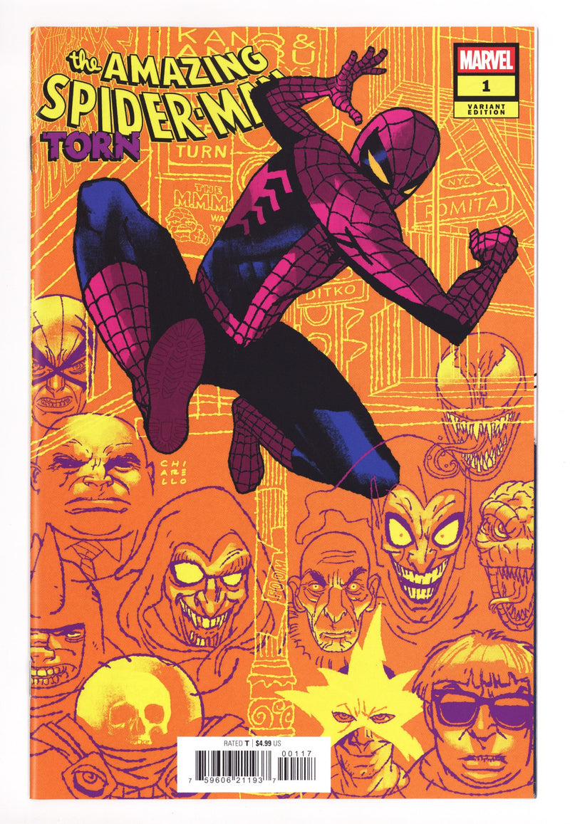 Amazing Spider-Man: Torn 1 Chiarello Incentive NM (2025)