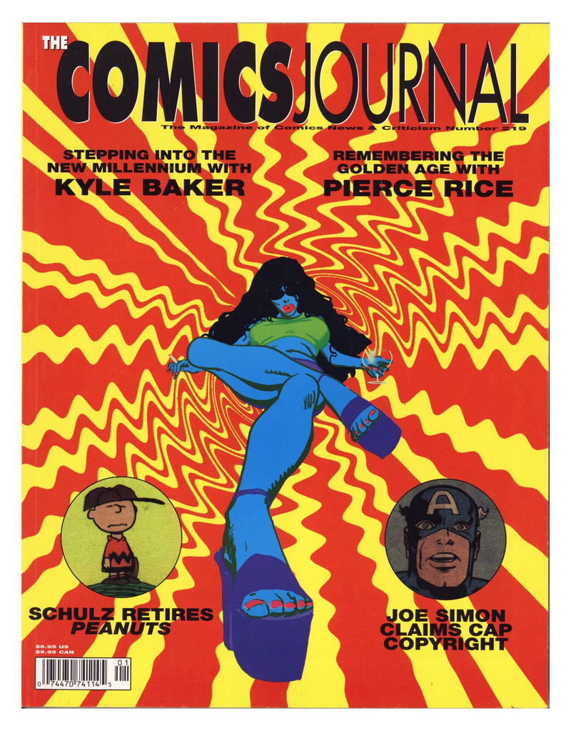 The Comics Journal 219 Mid Grade (2000) 