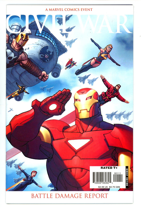 Civil War: Battle Damage Report [nn] High Grade (2007)