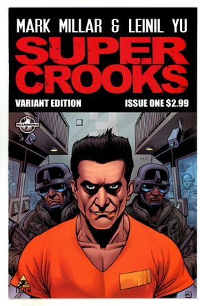 Supercrooks 1 VF/NM (9.0) (2012) Gibbons Incentive Variant